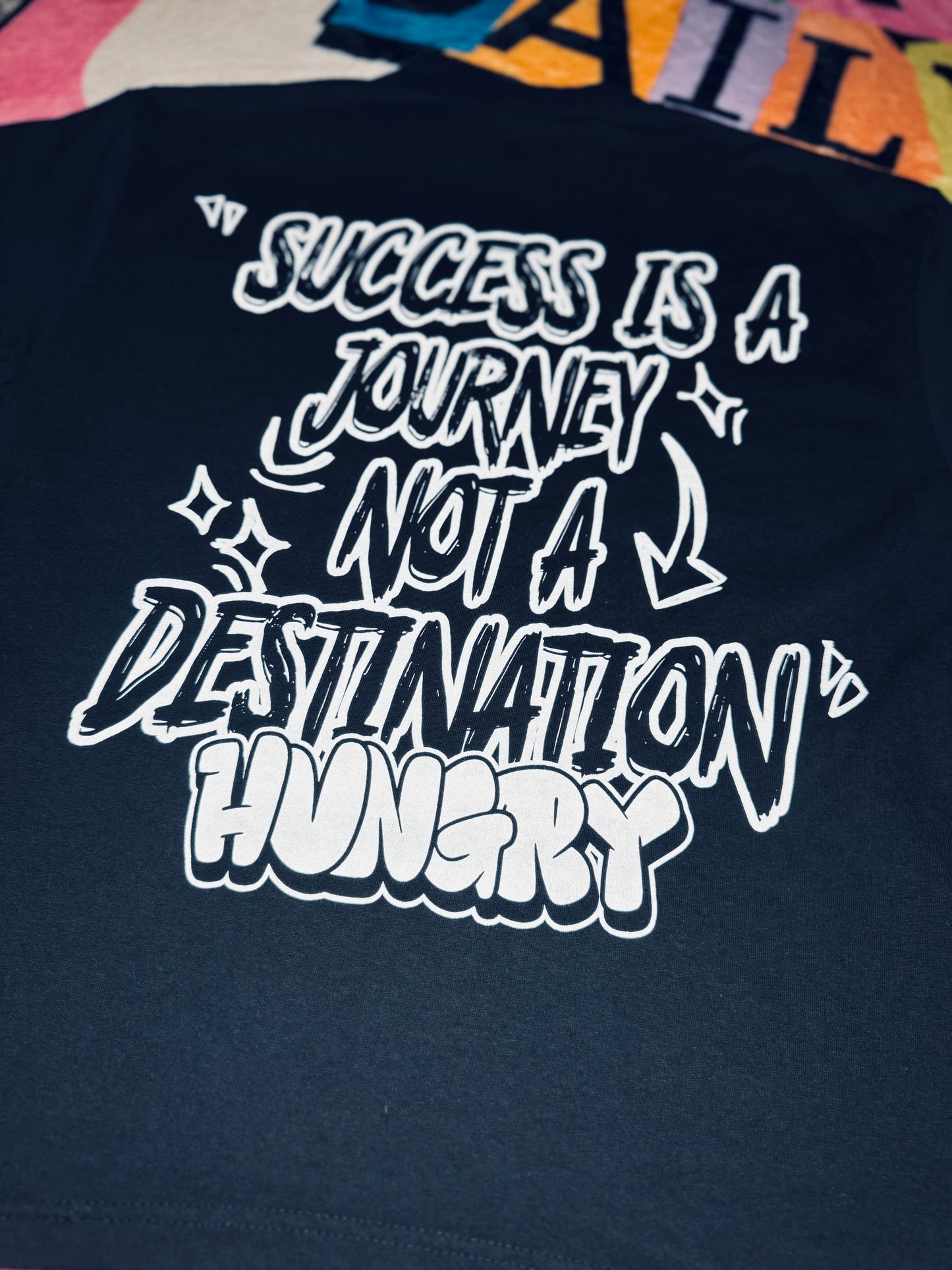 Success Is A Journey Oversized Boxy Fit