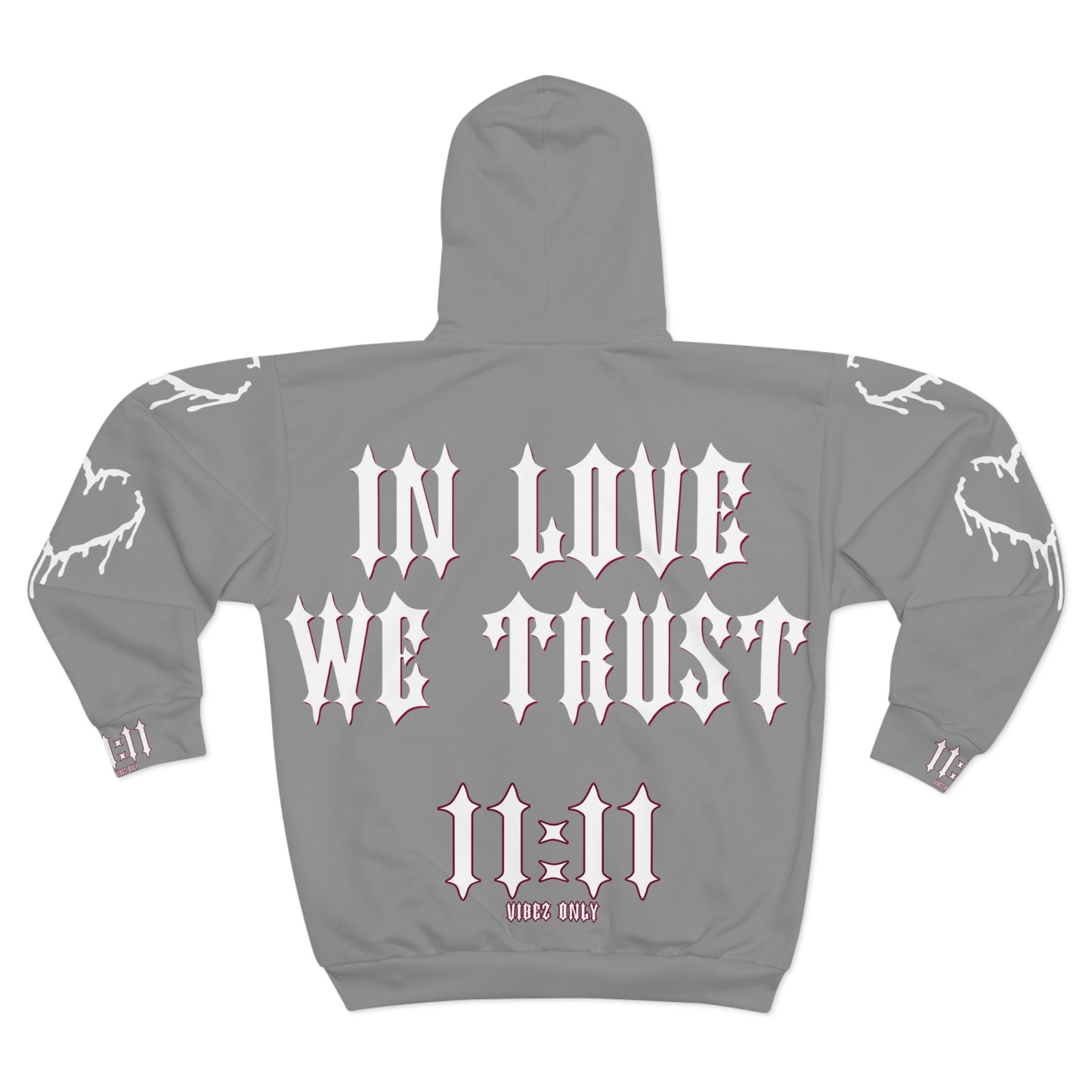 IN LOVE WE TRUST Zip Hoodie