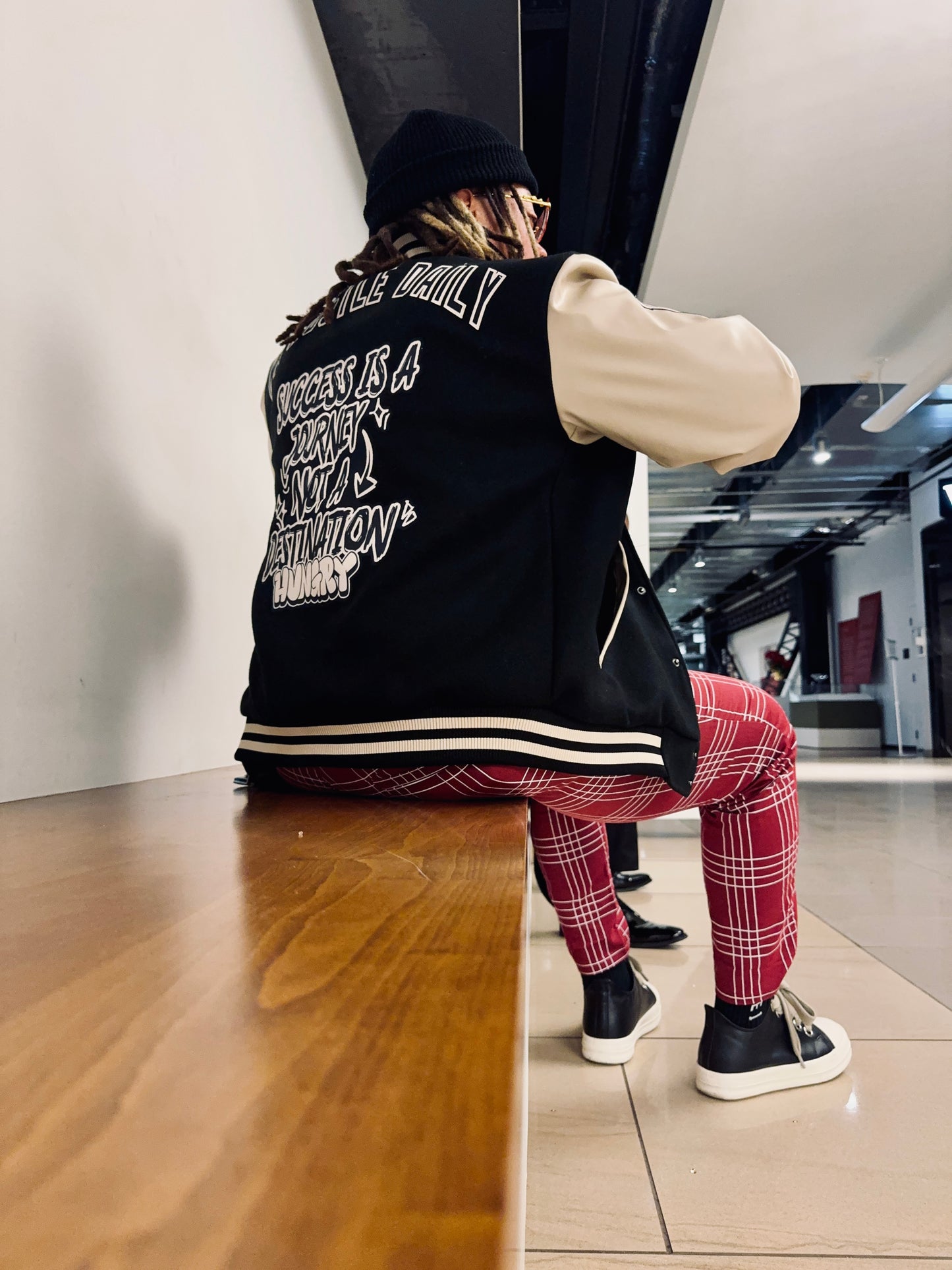 SUCCESS IS A JOURNEY VARSITY JACKET
