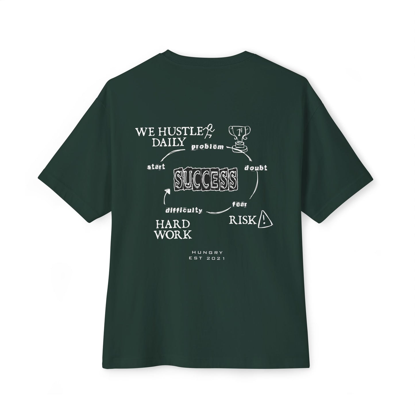 SUCCESS Track Oversized Boxy Tee