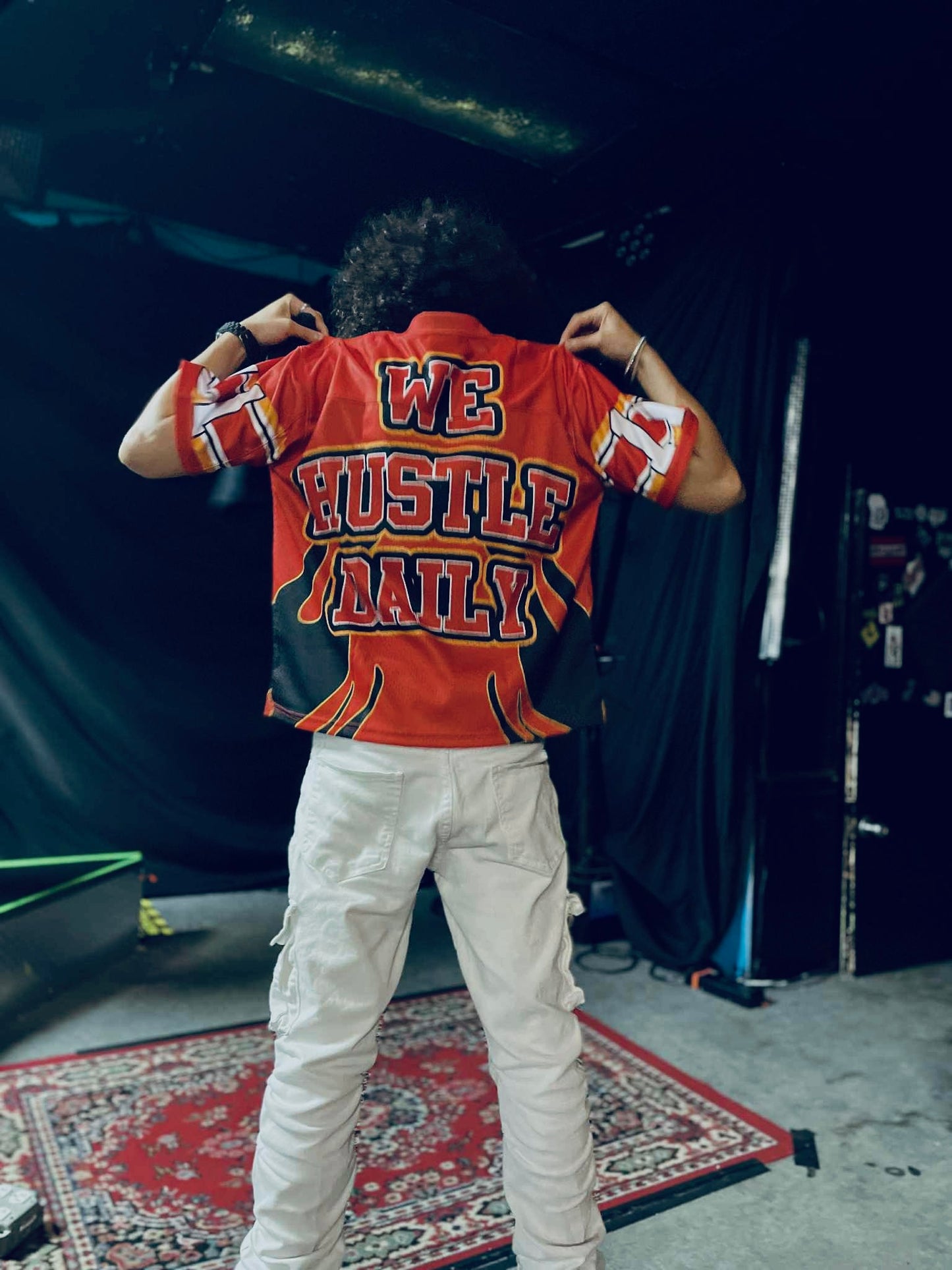 We Hustle Daily Flame Jersey