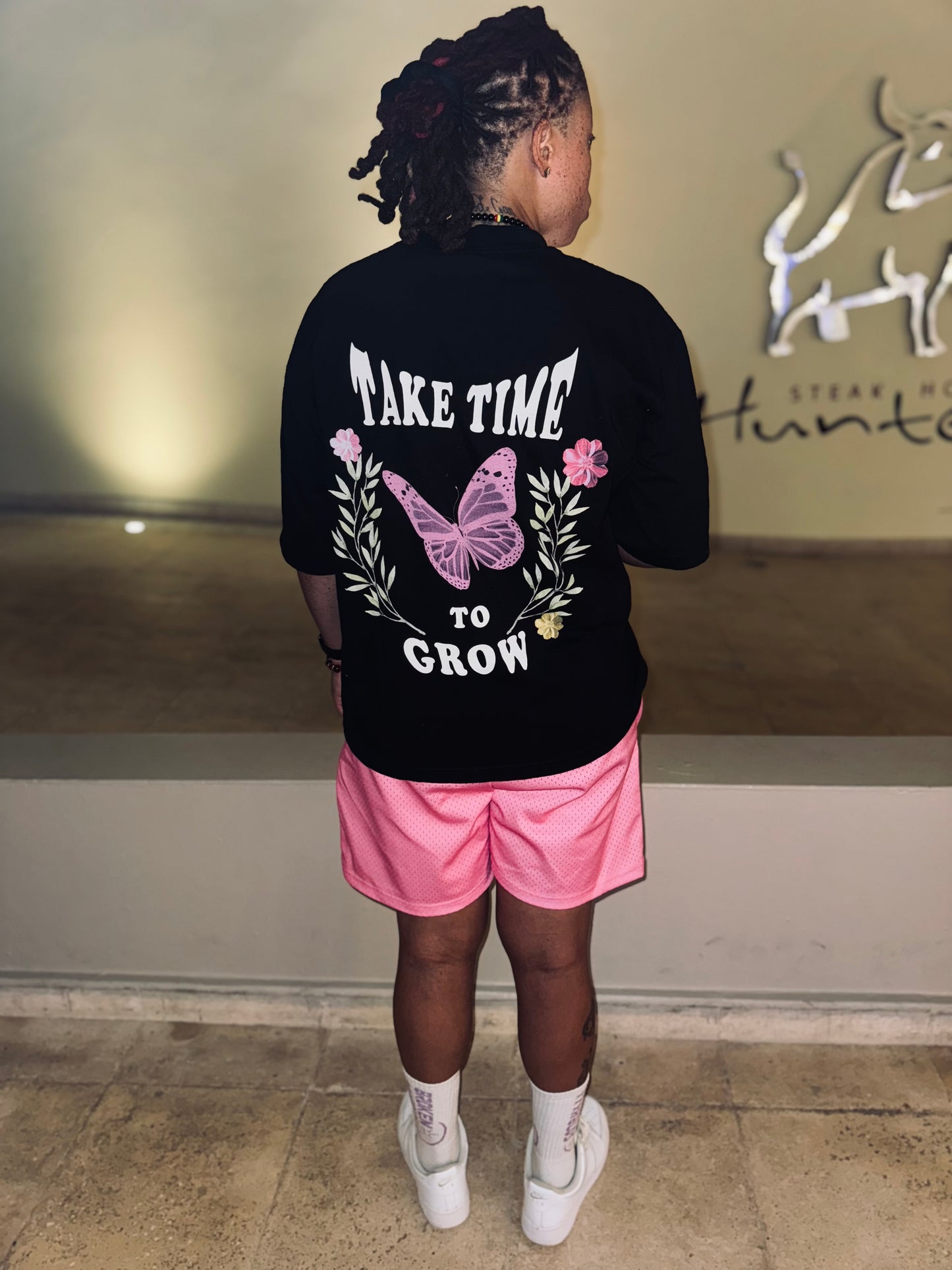 Take Time To Grow Oversized Boxy Tees