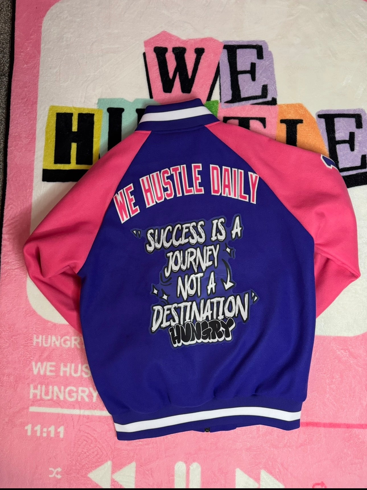 Success is a JOURNEY Varsity Jacket