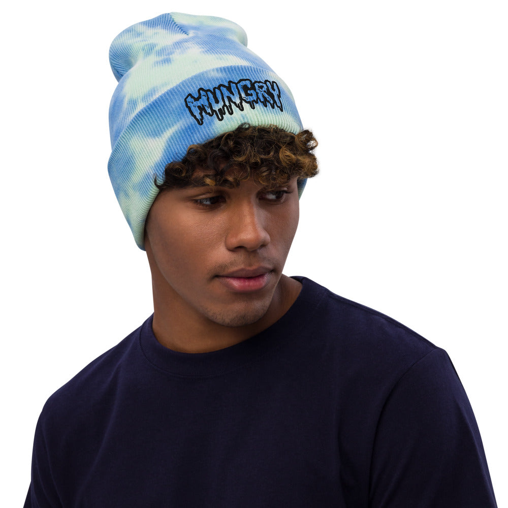 HUNGRY Tie-dye beanie