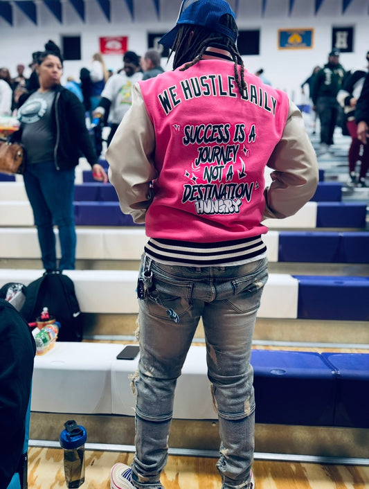 Success is a JOURNEY Varsity Jacket