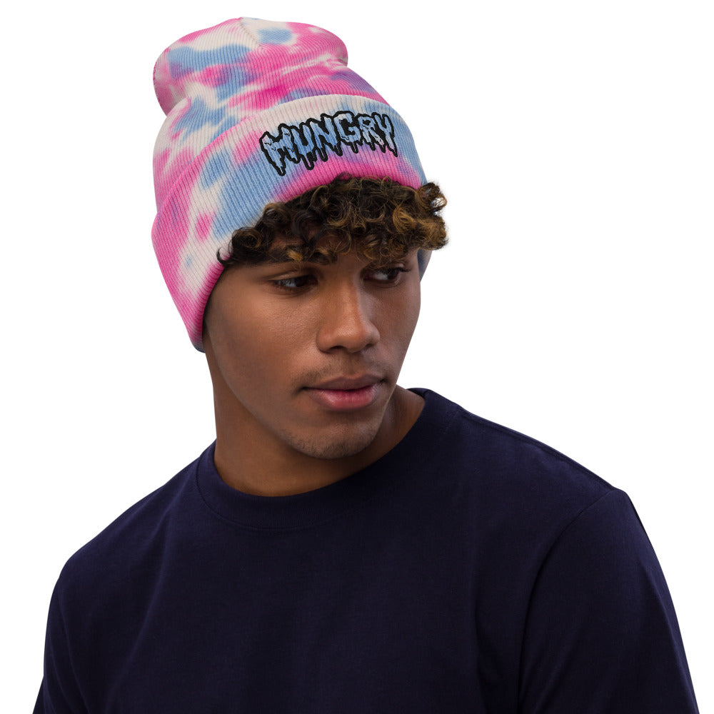 HUNGRY Tie-dye beanie