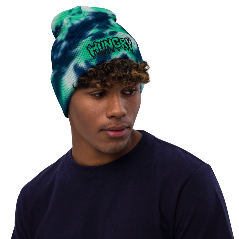 HUNGRY Tie-dye beanie