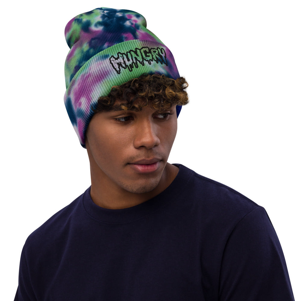 HUNGRY Tie-dye beanie